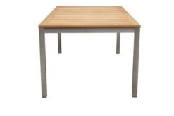 OUTFLEXX Ausziehtisch, FSC-Teakholz/Edelstahl, Plattenstärke 25mm, 180/240x100cm -Dopple Geschaft 3 13493.jpg