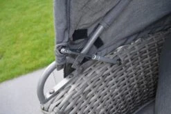 OUTFLEXX Sonneninsel, Grau, Polyrattan, Halbrund, 193 X 104 X 74 Cm, Hocker Drehbar, Dach Klappbar -Dopple Geschaft 3 16110.jpg