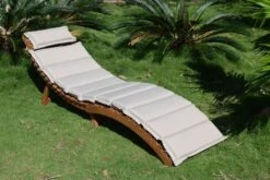 Ploß Sonnenliege, FSC-Akazie/Polyester, 186 X 55 X 21 Cm, Inkl. Auflage -Dopple Geschaft 3 16528.jpg