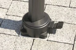 Schneider® SCHNEIDER Universal-Bodenplatte Für Rhodos Eco Serie, Silbergrau, Stahl Verzinkt, 16 X 16 X 40 Cm -Dopple Geschaft 3 16624.jpg