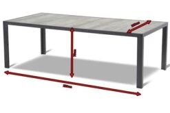 HARTMAN Tanger Esstisch,xerix/grey Wood, Aluminium/Keramik, 228x105cm -Dopple Geschaft 3 17490 1.jpg