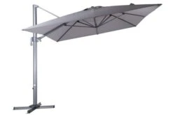 OUTFLEXX Ampelschirm, Anthrazit, Pulverbesch. Aluminium, 400x300cm, Inkl. Plattenständer -Dopple Geschaft 3 18348.jpg