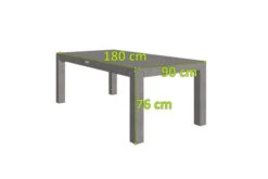 OUTFLEXXEsstisch, Grau, Faserzement, 180 X 90 X 76 Cm, 6 Personen, Witterungsbeständig, Rechteckig -Dopple Geschaft 3 18587.jpg