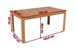 OUTFLEXX Esstisch, Natur, FSC-Akazienholz, 160 X 90 Cm -Dopple Geschaft 3 18936.jpg