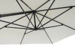 OUTFLEXX Ampelschirm, Anthrazit/creme, Alu/Polyester, 350x350cm, Inkl. Plattenständer -Dopple Geschaft 3 20362.jpg