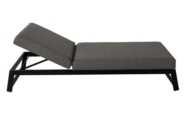 OUTFLEXX Allure Sonnenliege, Sooty, Alu/Sunbrella, 211 X 74 X 44,5 Cm, Verstellbare Kopfstütze 5 OUTFLEXX Allure Sonnenliege, Sooty, Alu/Sunbrella, 211 X 74 X 44,5 Cm, Verstellbare Kopfstütze – Bild 3