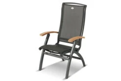 HARTMAN Sondermodell Xanadu / Da Vinci Sitzgruppe, Xerix/anthrazit, Alu/Glaskeramik, 8 Diningsessel, 2 Multipos, 220/280x100cm -Dopple Geschaft 3 21092.jpg