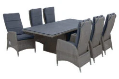 Ploß Vigo Dining Set, Stahlgrau-meliert / Schiefergrau, Polyrattan, Tisch 200 X 95 Cm, 6 Sessel -Dopple Geschaft 3 21587.jpg