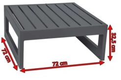 STERN Holly Beistelltisch/Hocker, Anthrazit, Aluminium, 72x72cm, Quadratisch 9 STERN Holly Beistelltisch/Hocker, Anthrazit, Aluminium, 72x72cm, Quadratisch -Dopple Geschaft 4 15889 1.jpg