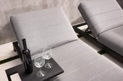 OUTFLEXX Bite Loungeliege, Flanelle, Alu/Sunbrella, 203 X 90 X 38 Cm, 4-fach Verstellbar -Dopple Geschaft 4 16082.jpg