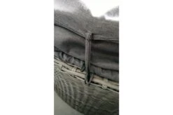 OUTFLEXX Sonneninsel, Grau, Polyrattan, Halbrund, 193 X 104 X 74 Cm, Hocker Drehbar, Dach Klappbar -Dopple Geschaft 4 16110.jpg