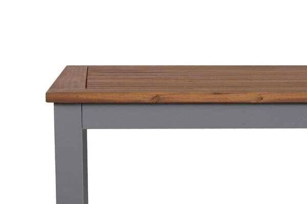 VILLANA Gartentisch, FSC-Akazienholz / Aluminium, Silber, 150 X 90 X 74 Cm 6 VILLANA Gartentisch, FSC-Akazienholz / Aluminium, Silber, 150 X 90 X 74 Cm – Bild 4