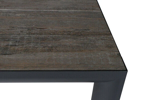 SIENA GARDEN Silva Diningtisch, Anthrazit/washed Grey, Alu/Keramik, 180x100cm 6 SIENA GARDEN Silva Diningtisch, Anthrazit/washed Grey, Alu/Keramik, 180x100cm – Bild 4