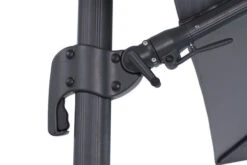 OUTFLEXX Ampelschirm, Anthrazit/grau, Alu/Polyester, 350x350cm, Inkl. Plattenständer -Dopple Geschaft 4 20363.jpg