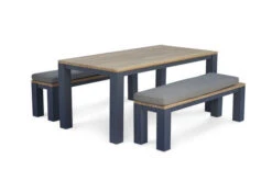 OUTFLEXX Oxford Esstischgarnitur, Dark Grey/natur, Alu/recycled FSC-Teak, Esstisch 180x90cm, 2x Bank 150x40cm -Dopple Geschaft 4 20611.jpg