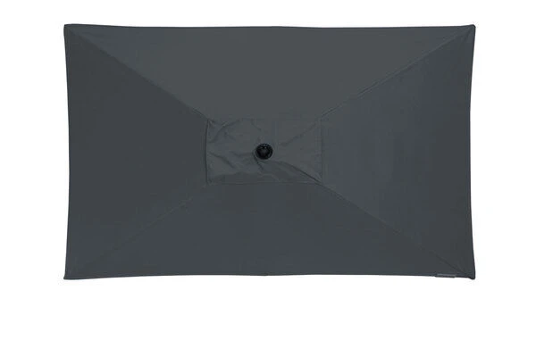 DOPPLER Active Auto Tilt Mittelstockschirm, Anthrazit, Alu/Polyester, 210x140 Cm, Höhenverstellbar, Mit Kurbel 6 DOPPLER Active Auto Tilt Mittelstockschirm, Anthrazit, Alu/Polyester, 210x140 Cm, Höhenverstellbar, Mit Kurbel – Bild 4