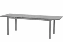 KETTLER Friends Esstischgarnitur, Silber/anthrazit, Alu/Textilene, Tisch 180/240 X 90 Cm, 6 Stapelsessel 16 KETTLER Friends Esstischgarnitur, Silber/anthrazit, Alu/Textilene, Tisch 180/240 X 90 Cm, 6 Stapelsessel -Dopple Geschaft 4 21552.jpg