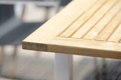 STERN Cardiff Esstischgarnitur, Silber/silbergrau, Edelstahl/Textilen/FSC-Teakholz/Alu, 162/220 X 90 Cm, 6 Stapelsessel, Butterfly-Auszug 12 STERN Cardiff Esstischgarnitur, Silber/silbergrau, Edelstahl/Textilen/FSC-Teakholz/Alu, 162/220 X 90 Cm, 6 Stapelsessel, Butterfly-Auszug -Dopple Geschaft 4 22474.jpg