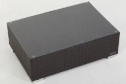 OUTFLEXX Kaffeetisch, Braun, Polyrattan, 95x65cm, Inkl. Glasplatte -Dopple Geschaft 4 2393 9.jpg