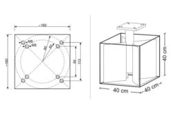 Schneider® SCHNEIDER Universal-Bodenanker Für Sonnenschirme, Silber, Stahl Verzinkt, 28 X 28 X 45 Cm -Dopple Geschaft 5 13775.jpg