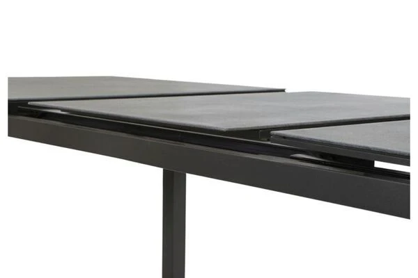 SIENA GARDEN Miros Esstisch, Anthrazit, Alu/Spraystone, 180/240x90 Cm 7 SIENA GARDEN Miros Esstisch, Anthrazit, Alu/Spraystone, 180/240x90 Cm – Bild 5