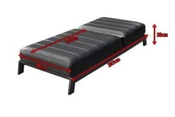 OUTFLEXX Bite Loungeliege, Sooty, Alu/Sunbrella, 203 X 90 X 38 Cm, 4-fach Verstellbar -Dopple Geschaft 5 16081.jpg