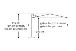 Schneider® SCHNEIDER Rhodos Eco Twist Ampelschirm, Anthrazit, Quadratisch, 270 X 270 Cm 17 Schneider® SCHNEIDER Rhodos Eco Twist Ampelschirm, Anthrazit, Quadratisch, 270 X 270 Cm -Dopple Geschaft 5 16619.jpg