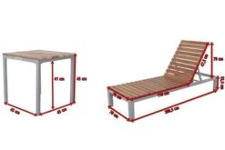 Villana 2er Sonnenliegen-Set, Alu/FSC-Akazienholz, 201x70x32,5cm, 4-fach Verstellbar, Mit Beistelltisch 45x45cm 18 Villana 2er Sonnenliegen-Set, Alu/FSC-Akazienholz, 201x70x32,5cm, 4-fach Verstellbar, Mit Beistelltisch 45x45cm -Dopple Geschaft 5 17776.jpg