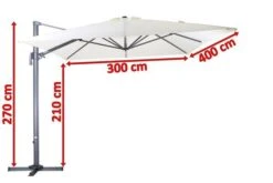 OUTFLEXX Ampelschirm, Anthrazit/creme, Pulverbesch. Aluminium, 400x300cm, Inkl. Plattenständer -Dopple Geschaft 5 18347.jpg