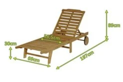 Ploß Rollliege, FSC®-Akazienholz, Geölt, 197 X 69 X 30 Cm, Klappbar, Verstellbar -Dopple Geschaft 5 20143.jpg