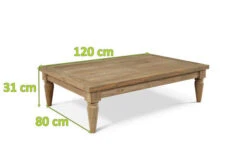 OUTFLEXX Loungetisch, Natur, Recycled FSC®-Teak, 120x80x31cm, Aufwendig Gestaltete Tischbeine -Dopple Geschaft 5 20312.jpg