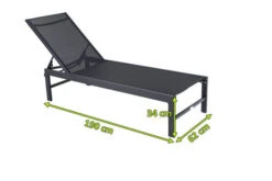 OUTFLEXX Liege, Anthrazit Matt/schwarz, Alu/Textilene, 190x62x34cm, Rückenlehne Verstellbar -Dopple Geschaft 5 20394.jpg