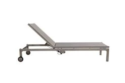 OUTFLEXX 2er-Set Rollliege, Taupe, Edelstahl/Teak, 212x71x36cm, Mit Beistelltisch 45x45cm -Dopple Geschaft 6 14171.jpg