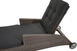 Ploß Rocking Comfort Rollliege, Grau/braun-meliert, Polyrattan, 195x65x42cm, Verstellbar, Hohe Sitzhöhe -Dopple Geschaft 6 18208.jpg