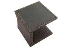 Ploß Rocking Beistelltisch, Grau/braun-meliert, Polyrattan, 50x45x50 Cm, Glasplatte In Steinoptik -Dopple Geschaft 6 18217.jpg