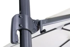 OUTFLEXX Ampelschirm, Anthrazit/creme, Pulverbesch. Aluminium, 400x300cm, Inkl. Plattenständer -Dopple Geschaft 6 18347.jpg