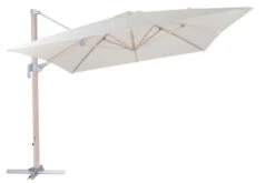 OUTFLEXX Ampelschirm, Creme, Aluminium In Holzoptik, 400x300cm, Inkl. Plattenständer -Dopple Geschaft 6 18511.jpg