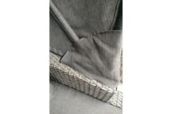 OUTFLEXX Fontana Loungebett, Grau, Polyrattan, Doppel-halbrund, Mit Unterschiebbaren Hockern, Dach Klappbar 20 OUTFLEXX Fontana Loungebett, Grau, Polyrattan, Doppel-halbrund, Mit Unterschiebbaren Hockern, Dach Klappbar -Dopple Geschaft 6 18545.jpg