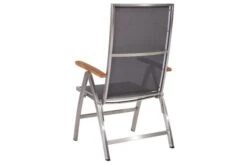 STERN Cardiff Set, Silber/silbergrau, Edelstahl/FSC-Teak, Tisch 200/300 X 100 Cm, 6 Stapel-, 2 Multipositionssessel 16 STERN Cardiff Set, Silber/silbergrau, Edelstahl/FSC-Teak, Tisch 200/300 X 100 Cm, 6 Stapel-, 2 Multipositionssessel -Dopple Geschaft 6 19743.jpg