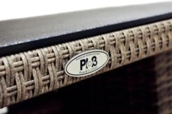 Ploß Rabida Dining Tisch, Champagner-meliert, Polyrattan, 220 X 100 Cm, Glasplatte In Steinoptik -Dopple Geschaft 6 20161.jpg