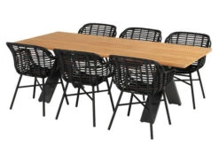 HARTMAN Xanadu Esstisch, Xerix, Alu / Teakholz, 220 X 100 Cm, X-Gestell 18 HARTMAN Xanadu Esstisch, Xerix, Alu / Teakholz, 220 X 100 Cm, X-Gestell -Dopple Geschaft 6 20405.jpg