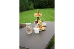 Ploß Rabida Dining Set, Champagner-meliert, Polyrattan, Tisch 180 X 110 Cm, 4 Sessel -Dopple Geschaft 6 21059.jpg