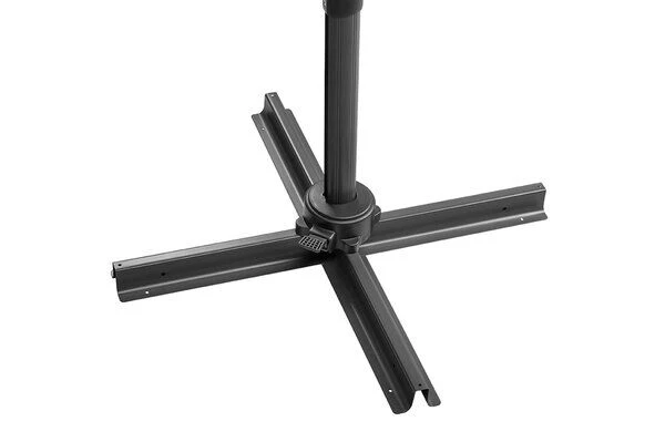 Schneider® SCHNEIDER Rhodos Eco Twist Ampelschirm, Grau, 300x300 Cm, Rund 6 Schneider® SCHNEIDER Rhodos Eco Twist Ampelschirm, Grau, 300x300 Cm, Rund – Bild 4