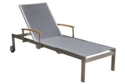 OUTFLEXX 2er-Set Sonnenliegen, Silber, Edelstahl/Teak, 195,5x74x35cm, Mit Beistelltisch 45x45cm -Dopple Geschaft 7 14166.jpg