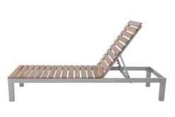 VILLANA Gartenliege, Alu / FSC-Akazienholz, 200 X 70 X 33 Cm, 4-Stufen Verstellbar -Dopple Geschaft 7 16457.jpg