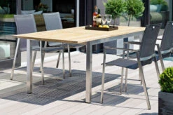 STERN Ausziehtisch, Silber/natur, Edelstahl/FSC-Teakholz, 162/220x90 Cm, Butterfly-Auszug 19 STERN Ausziehtisch, Silber/natur, Edelstahl/FSC-Teakholz, 162/220x90 Cm, Butterfly-Auszug -Dopple Geschaft 7 16498.jpg