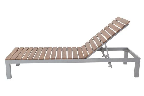 Villana 2er Sonnenliegen-Set, Alu/FSC-Akazienholz, 201x70x32,5cm, 4-fach Verstellbar, Mit Beistelltisch 45x45cm 10 Villana 2er Sonnenliegen-Set, Alu/FSC-Akazienholz, 201x70x32,5cm, 4-fach Verstellbar, Mit Beistelltisch 45x45cm – Bild 8