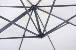 OUTFLEXX Ampelschirm, Anthrazit/creme, Pulverbesch. Aluminium, 400x300cm, Inkl. Plattenständer -Dopple Geschaft 7 18347.jpg