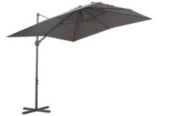 OUTFLEXX Ampelschirm, Anthrazit, Pulverbesch. Aluminium, 250x250cm, Inkl. Plattenständer 18 OUTFLEXX Ampelschirm, Anthrazit, Pulverbesch. Aluminium, 250x250cm, Inkl. Plattenständer -Dopple Geschaft 7 18354.jpg
