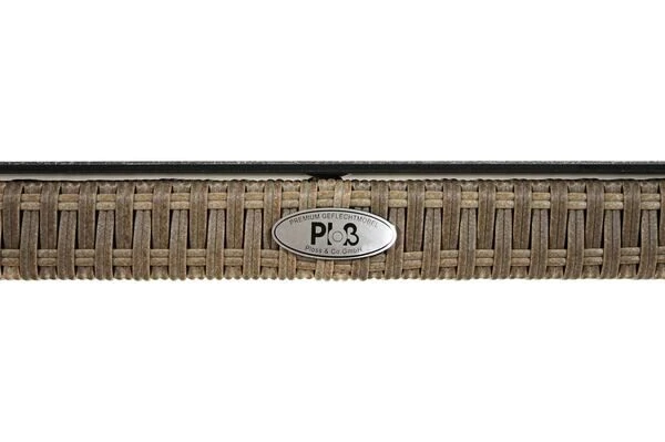 Ploß Rabida Dining Tisch, Champagner-meliert, Polyrattan, 170 X 90 Cm, Glasplatte In Steinoptik 9 Ploß Rabida Dining Tisch, Champagner-meliert, Polyrattan, 170 X 90 Cm, Glasplatte In Steinoptik – Bild 7